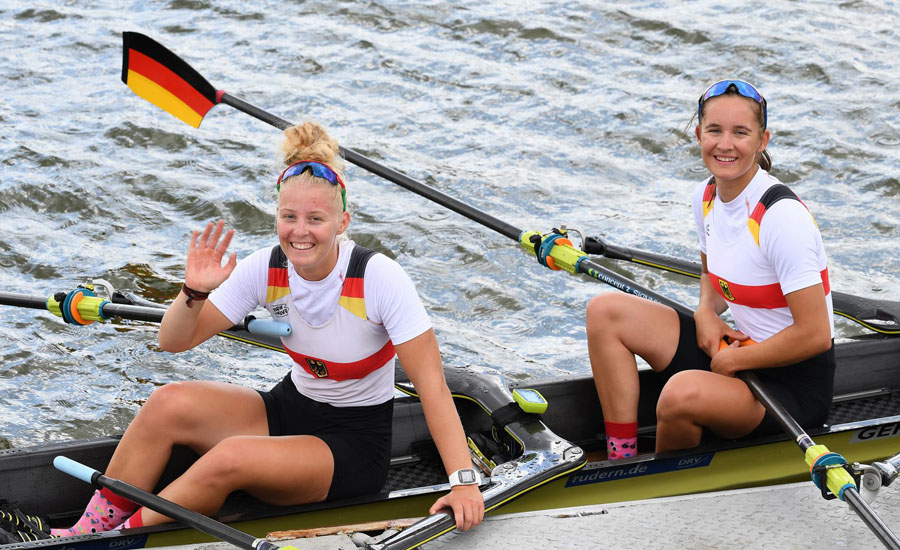 Emma Appel und Annika Steinau -Quelle DRV